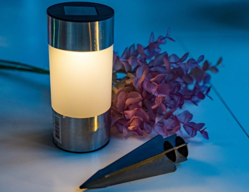Садовые светильники Solar COMFORT LIGHT на солнечной батарее, тёплые белые LED-огни, 14 см, набор - 10 шт., Kaemingk (Lumineo) фото 4