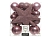 Набор однотонных елочных шаров и украшений НОВОГОДНИЙ, цвет: розовый бархат, упаковка 33 шт., Kaemingk