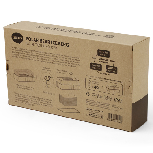 Подставка для салфеток qualy, polar bear iceberg фото 6