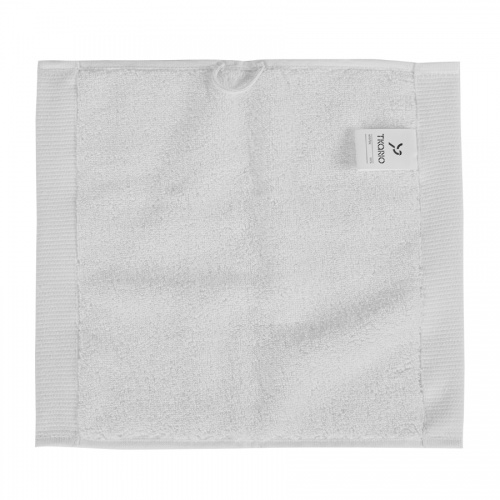 Полотенце для лица белого цвета из коллекции essential, 30х30 см фото 3