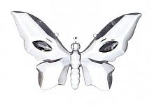 Елочное украшение "Бабочка-льдинка" прозрачная, 10 см, Nord Trade Co