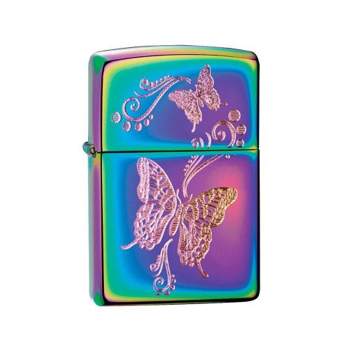 Зажигалка ZIPPO Classic с покрытием Spectum™, латунь/сталь, разноцветная, глянцевая, 36x12x56 мм, 28442