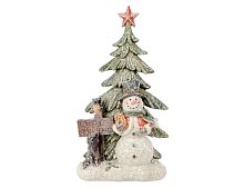 Новогодняя фигурка СНЕГОВИК И ЕГО ДРУЗЬЯ, полистоун, 24 см, Koopman International