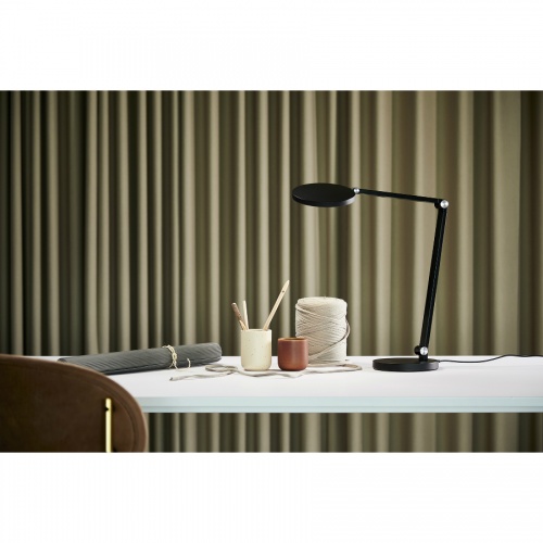 Лампа настольная desk, черная матовая фото 2