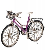 VL-06/2 Фигурка-модель 1:10 Велосипед женский "Torrent Ussury" фиолетовый