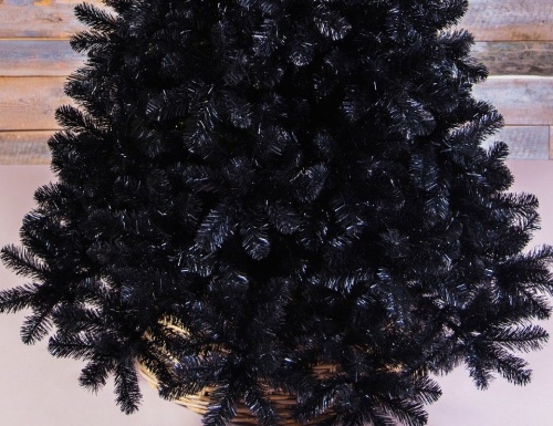 Искусственная чёрная ель "Санкт-петербург", (хвоя - PVC), Triumph Tree фото 2