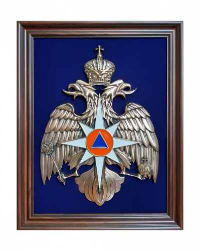 Плакетка с гербами, эмблемами Герб МЧС (большая), ПЛ-31