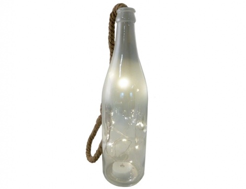 Светильник-бутыль "Фисэль", белые LED-огни, 7х25 см, Peha Magic