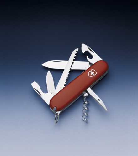 Нож Victorinox Camper, 91 мм, 13 функций, красный фото 2