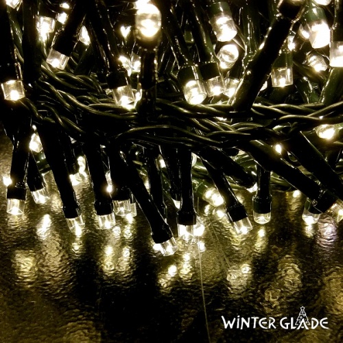 Электрическая гирлянда Winter Glade Теплый белый свет фото 2