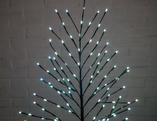 Светящееся дерево ДЖОККО ДИ ЛЮЧИ, 150 RGB LED-огней меняющих цвета, 150 см, уличное, Kaemingk фото 5