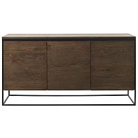 Комод unique furniture, rivoli, 3 секции, 155х45х80 см