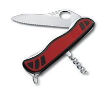 Нож Victorinox Sentinel One Hand, 111 мм, 3 функции, с фиксатором лезвия,, 0.8321.MWC