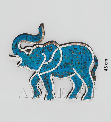 38-012 Панно "Слон" (мозаика, о.Бали) фото 2
