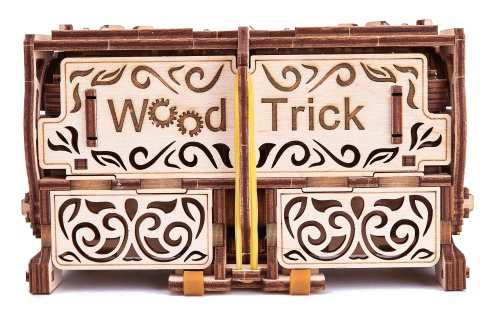 Cборная модель Wood Trick Шкатулка, декорированная кристаллами Swarovski ® фото 5