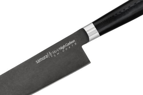 Нож Samura Mo-V Stonewash Гранд Шеф, 24 см, G-10 фото 2