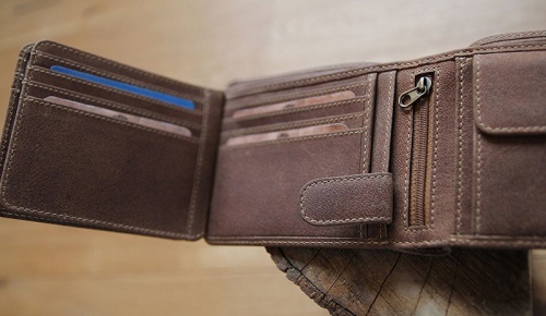 Бумажник Klondike Rob, коричневый, 12,5x10 см фото 15