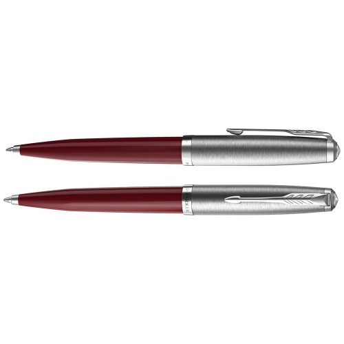 Parker 51 Core - Burgundy, шариковая ручка, M фото 2