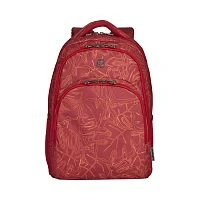 Рюкзак Wenger 16'', красный с рисунком, 34x26x47 см, 28 л