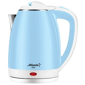Ath-2437 (blue) чайник двухстенный электрический