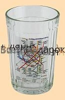 Стакан Гранёный Карта метро