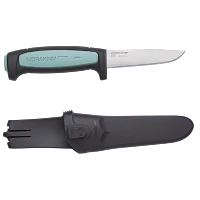 Нож Morakniv Flex, нержавеющая сталь, черный/голубой