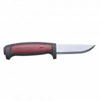 Нож Morakniv Pro C, углеродистая сталь, черный/бордовый