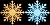 Снежинка КРИСТАЛЛ - макси, (пеноплекс), цвета в ассортименте, 60 см, Морозко