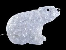 Светящийся "Медвежонок" BABY, акрил, 150 холодных белых LED-огней, 40см+5м, уличный, Kaemingk
