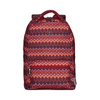 Рюкзак Wenger 16'', красный с рисунком, 36x25x45 см, 22 л